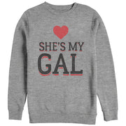 Men's Lost Gods She's My Gal  Adult Sweatshirt