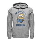 Men's Despicable Me I'm One in Minion  Adult Pull Over Hoodie