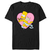 Men's The Simpsons Valentine's Day Cupid Bart  Adult T-Shirt