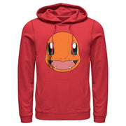 Men's Pokemon Charmander Smile  Adult Pull Over Hoodie