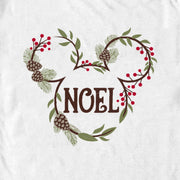 Men's Mickey & Friends Christmas Noel and Mouse  Adult T-Shirt