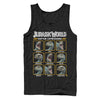 Men's Jurassic World: Fallen Kingdom Raptor Expressions  Adult Tank Top