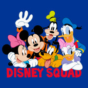 Men's Mickey & Friends Disney Squad Group Shot  Adult Sweatshirt