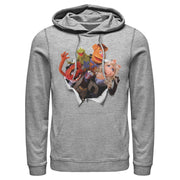 Men's The Muppets Breakout  Adult Pull Over Hoodie