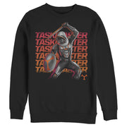 Men's Marvel Black Widow Taskmaster Battle  Adult Sweatshirt