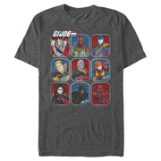 Men's GI Joe Character Box  Adult T-Shirt