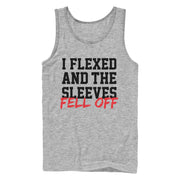 Men's CHIN UP Flex Your Sleeves Off  Adult Tank Top