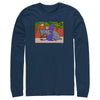 Men's The Simpsons Treehouse of Horrors Animals Scene  Adult Long Sleeve Shirt