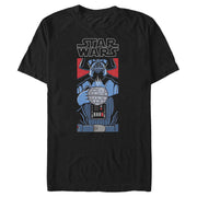 Men's Star Wars Vader Death Star Coffee Cup  Adult T-Shirt