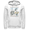 Men's Toy Story Cartoon Border Friends  Adult Pull Over Hoodie