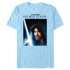 Men's Star Wars: Obi-Wan Kenobi Lightsaber Glow Kenobi Portrait  Adult T-Shirt