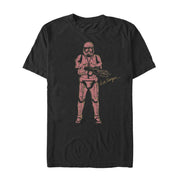 Men's Star Wars: The Rise of Skywalker Sith Trooper Villain  Adult T-Shirt