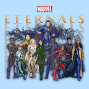 Men's Marvel Eternals Group Repeating  Adult T-Shirt