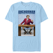 Men's Anchorman Ron Burgundy No Pants  Adult T-Shirt