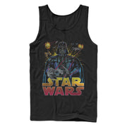 Men's Star Wars Darth Vader Battle  Adult Tank Top