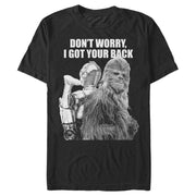 Men's Star Wars Chewie C-3PO Got Your Back  Adult T-Shirt