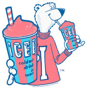 Men's ICEE Coldest Drink in Town  Adult T-Shirt