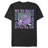 Men's Alice in Wonderland We're All Mad Here, Cheshire Cat  Adult T-Shirt