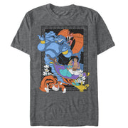 Men's Aladdin Character Frame  Adult T-Shirt