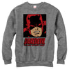 Men's Marvel Daredevil Man Without Fear  Adult Sweatshirt