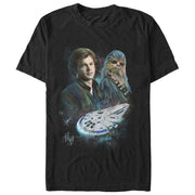 Men's Solo: A Star Wars Story Millennium Falcon Pilots  Adult T-Shirt