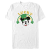 Men's Mickey & Friends Lucky Rainbow  Adult T-Shirt