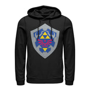 Men's Nintendo Legend of Zelda Hylian Shield  Adult Pull Over Hoodie