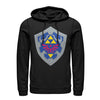 Men's Nintendo Legend of Zelda Hylian Shield  Adult Pull Over Hoodie