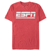 Men's ESPN Bristol Connecticut Logo White  Adult T-Shirt