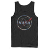 Men's NASA 80s Space Station Logo  Adult Tank Top