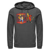 Men's The Simpsons Devil Flanders  Adult Pull Over Hoodie