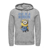 Men's Despicable Me Cute One in a Minion  Adult Pull Over Hoodie