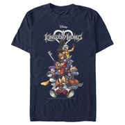 Men's Kingdom Hearts Coded Box Art  Adult T-Shirt