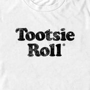 Men's Tootsie Roll Vintage Text Logo  Adult T-Shirt