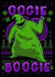 Men's The Nightmare Before Christmas Oogie Boogie Ugly Sweater  Adult T-Shirt