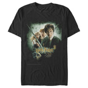 Men's Harry Potter Chamber of Secrets Poster  Adult T-Shirt