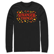 Men's Stranger Things Autumn Logo  Adult Long Sleeve Shirt