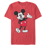 Men's Mickey & Friends Retro Front Facing Pose  Adult T-Shirt