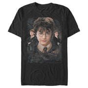 Men's Harry Potter Wizard Best Friends  Adult T-Shirt