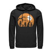 Men's Star Wars Halloween Characters Trick or Treat  Adult Pull Over Hoodie