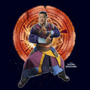 Men's Marvel Doctor Strange in the Multiverse of Madness Wong in Action  Adult T-Shirt