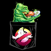 Men's Ghostbusters Pocket Slimer  Adult T-Shirt