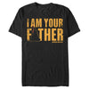 Men's Star Wars Father's Day Vader is Your Father  Adult T-Shirt