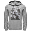 Men's The Breakfast Club Character Photos  Adult Pull Over Hoodie