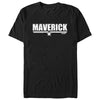 Men's Top Gun White Maverick Name With Logo  Adult T-Shirt