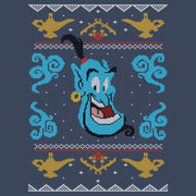 Men's Aladdin Aladdin Genie Christmas Sweater  Adult T-Shirt