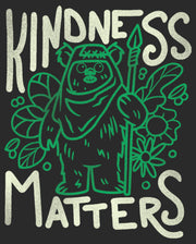 Men's Star Wars Ewok Kindness Matters  Adult T-Shirt