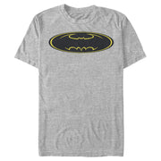 Men's Batman Logo Modern Wing  Adult T-Shirt