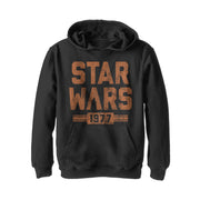 Men's Star Wars Vader Striped Logo  Adult Pull Over Hoodie