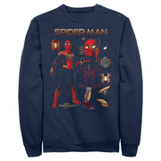 Men's Marvel Spider-Man: No Way Home Iron Suit Gear  Adult Sweatshirt